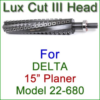 Lux Cut III Head for DELTA 15'' Planer, Model 22-680 Lux Cut III Head for DELTA 15'' Planer, Model 22-680