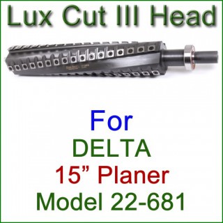 Lux Cut III Head for DELTA 15'' Planer, Model 22-681
