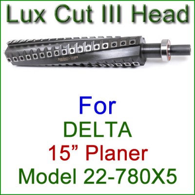 Lux Cut III Head for DELTA 15'' Planer, Model 22-780X5