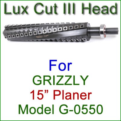Lux Cut III Head for GRIZZLY 15'' Planer, Model G0550