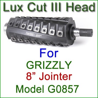 Lux Cut III Head for GRIZZLY 8'' Jointer, Model G0857