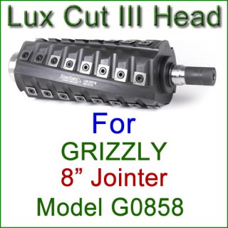 Lux Cut III Head for GRIZZLY 8'' Jointer, Model G0858