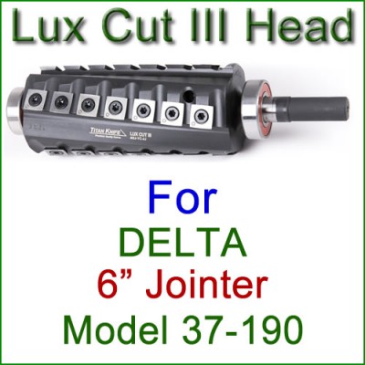 Lux Cut III Head for DELTA 6'' Jointer, Model 37-190