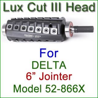 Lux Cut III Head for DELTA 6'' Jointer, Model 52-866X