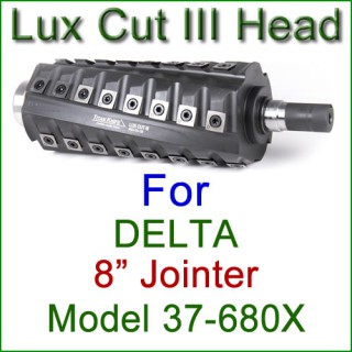 Lux Cut III Head for DELTA 8'' Jointer, Model 37-680X