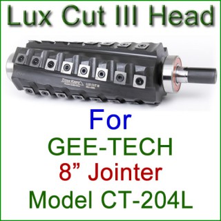 Lux Cut III Head for GEE-TECH 8'' Jointer, Model CT-204L Lux Cut III Head for GEE-TECH 8'' Jointer, Model CT-204L