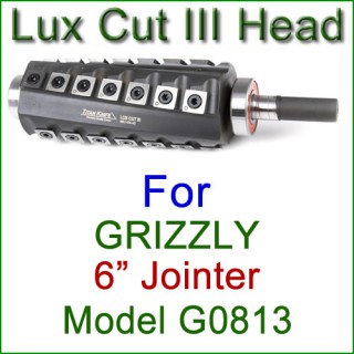 Lux Cut III Head for GRIZZLY 6'' Jointer, Model G0813