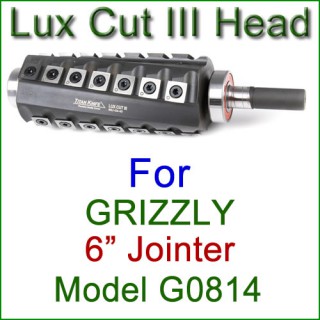Lux Cut III Head for GRIZZLY 6'' Jointer, Model G0814