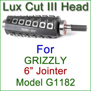 Lux Cut III Head for GRIZZLY 6'' Jointer, Model G1182