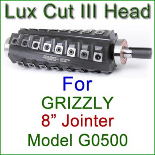 Lux Cut III Head for GRIZZLY 8'' Jointer, Model G0500