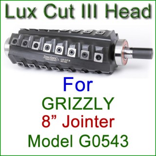 Lux Cut III Head for GRIZZLY 8'' Jointer, Model G0543