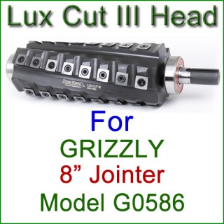 Lux Cut III Head for GRIZZLY 8'' Jointer, Model G0586