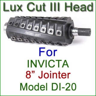 Lux Cut III Head for INVICTA 8'' Jointer, Model DI-20