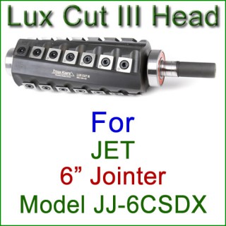 Lux Cut III Head for JET 6'' Jointer, Model JJ-6CSDX