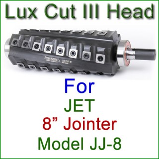 Lux Cut III Head for JET 8'' Jointer, Model JJ-8