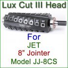 Lux Cut III Head for JET 8'' Jointer, Model JJ-8CS