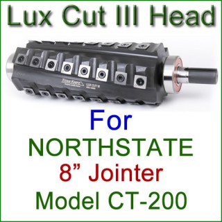 Lux Cut III Head for NORTHSTATE 8'' Jointer, Model CT-200
