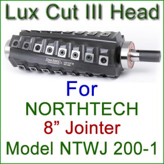 Lux Cut III Head for NORTHTECH 8'' Jointer, Model NTWJ 200-1