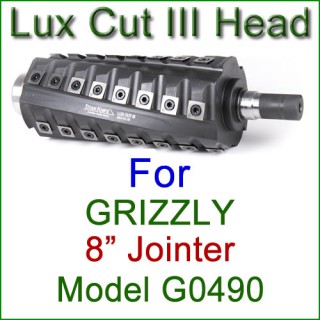 Lux Cut III Head for GRIZZLY 8'' Jointer, Model G0490