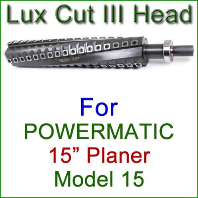 Lux Cut III Head for POWERMATIC 15'' Planer, Model 15 Lux Cut III Head for POWERMATIC 15'' Planer, Model 15