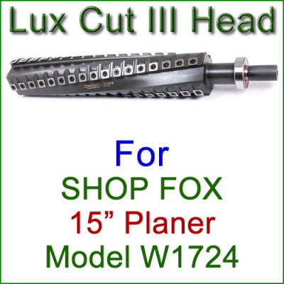 Lux Cut III Head for SHOP FOX 15'' Planer, Model W1724