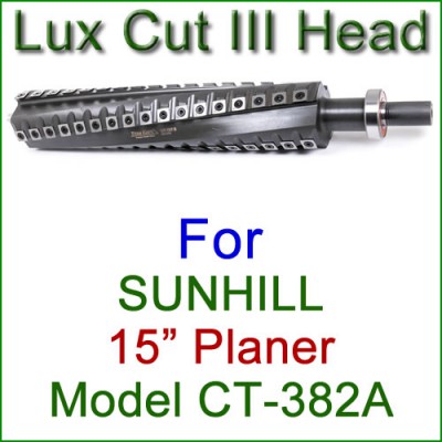 Lux Cut III Head for SUNHILL 15'' Planer, Model CT-382A Lux Cut III Head for SUNHILL 15'' Planer, Model CT-382A