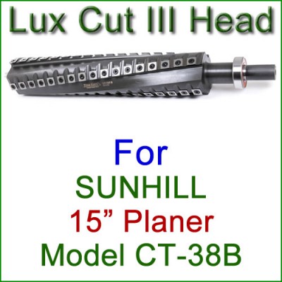 Lux Cut III Head for SUNHILL 15'' Planer, Model CT-38B Lux Cut III Head for SUNHILL 15'' Planer, Model CT-38B