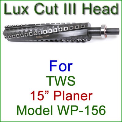Lux Cut III Head for TWS 15'' Planer, Model WP-156