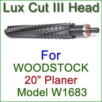 Lux Cut III Head for WOODSTOCK 20'' Planer, Model W1683