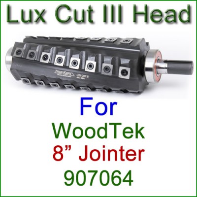 Lux Cut III Head for WOODTEK 8'' Jointer, Model 907064